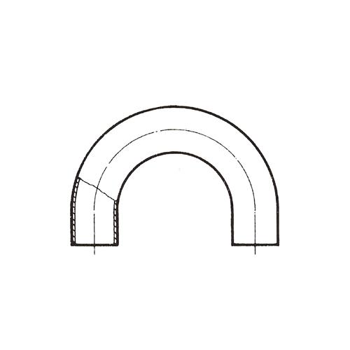 CURVA 180º PARA SOLDAR. MANDRINAR.